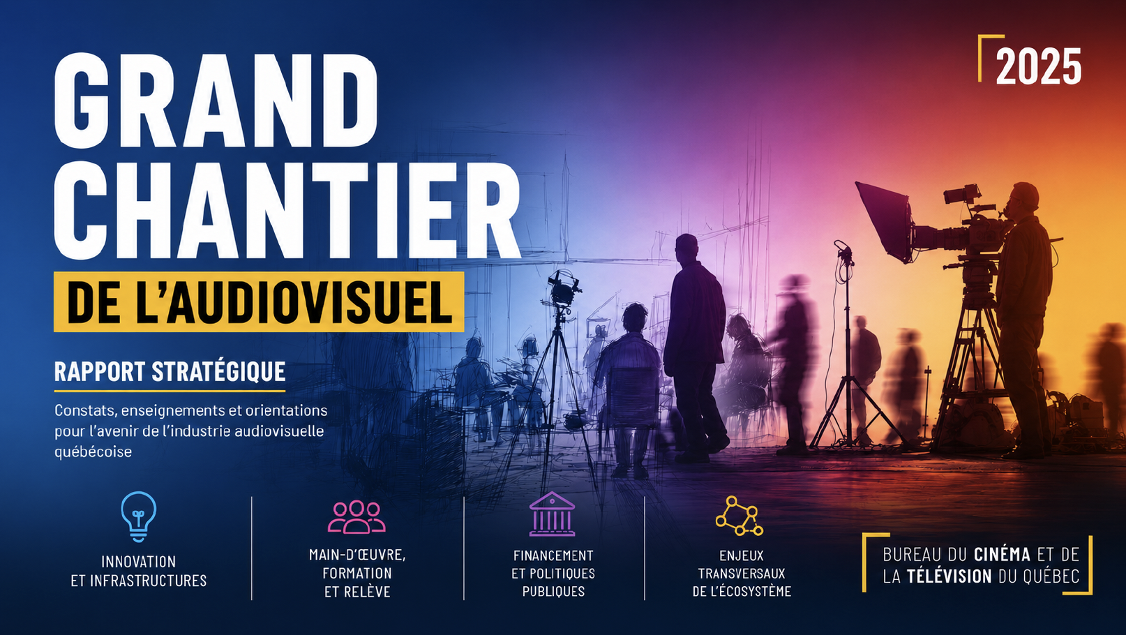 RAPPORT STRATÉGIQUE DU GRAND CHANTIER DE L&rsquo;AUDIOVISUEL 2025